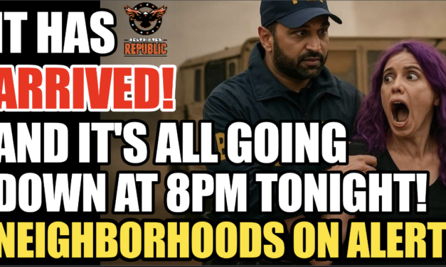 It Has Arrived! And It’s All Going Down Today at 8pm!  Neighborhoods on Alert! 